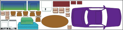 400 sq. ft. room